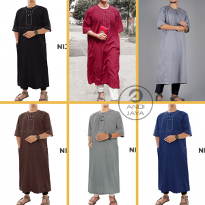 Baju Gamis Jubah Pria nijaz