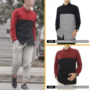 Kemeja Panjang Pria yuka